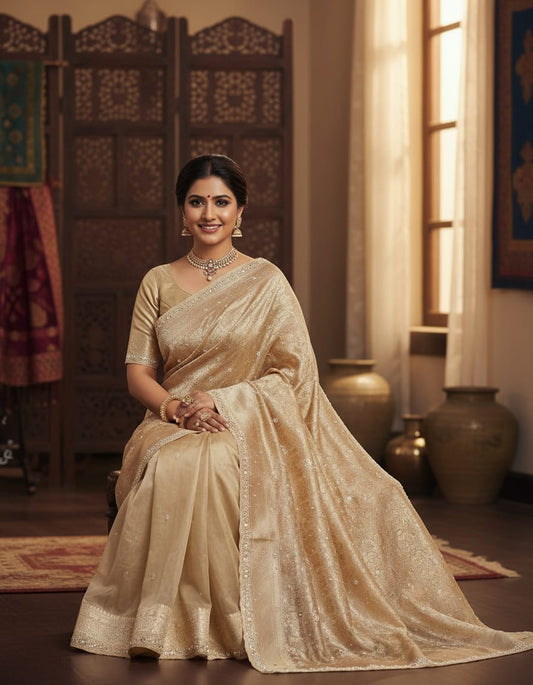 Banarasi -Tissue silk