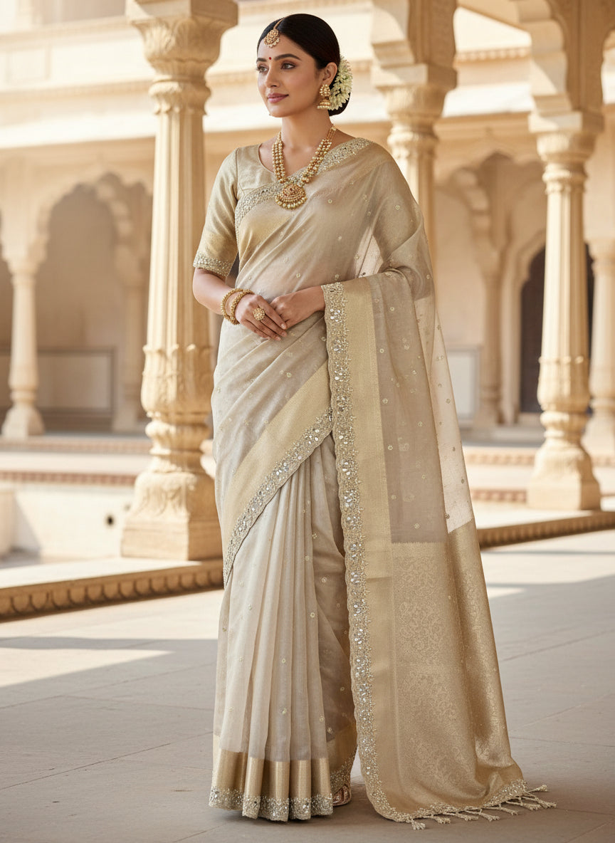 Banarasi -Tissue silk