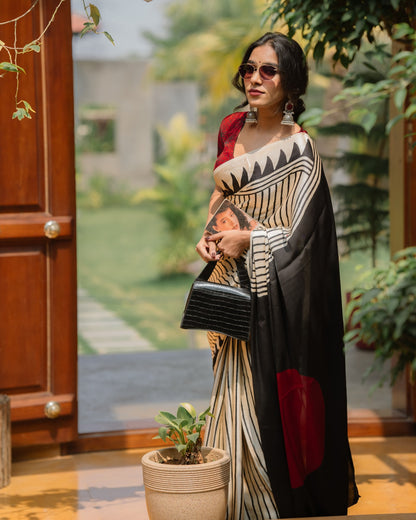 Ajrakh Silk