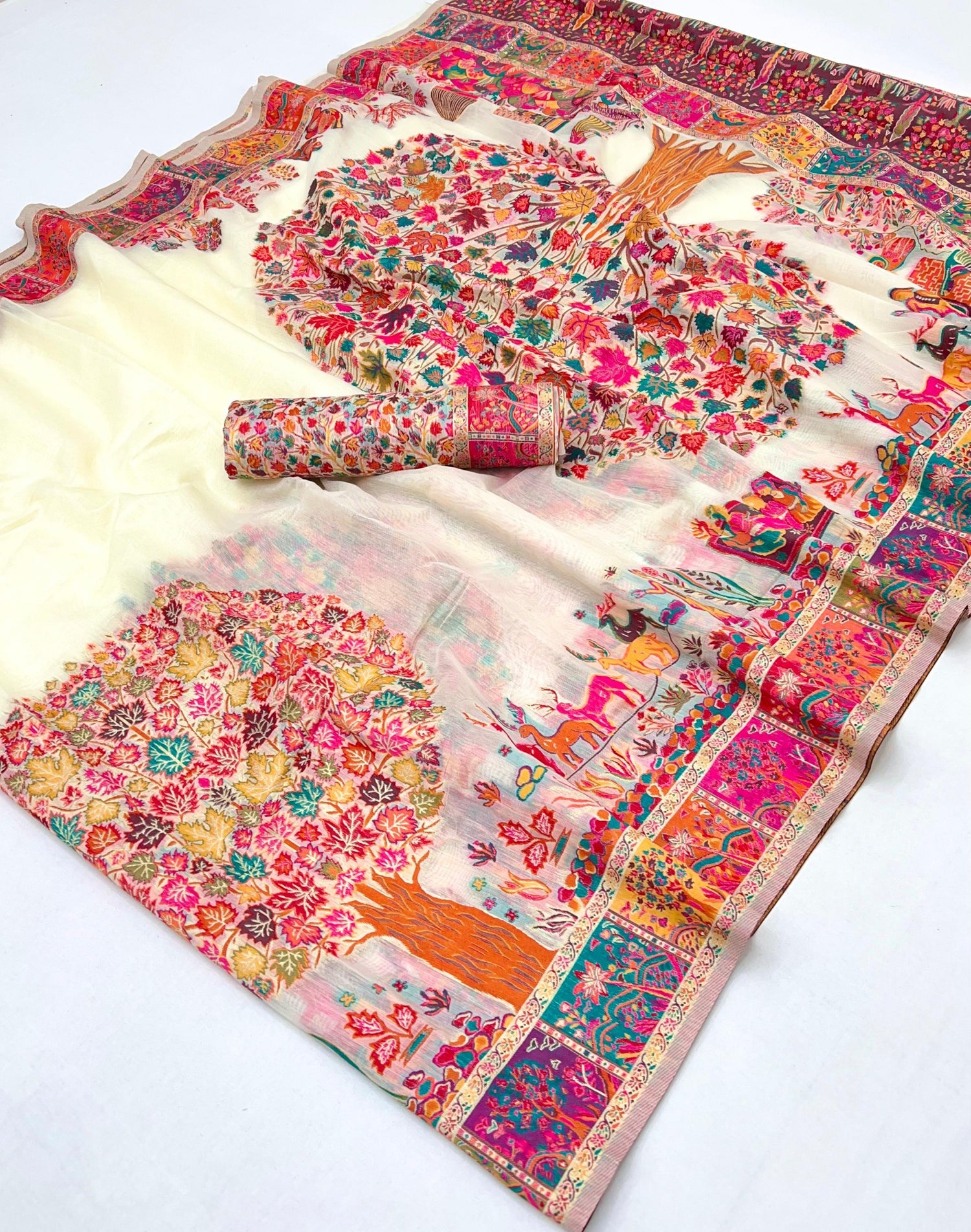 Pure Kashmiri  Saree