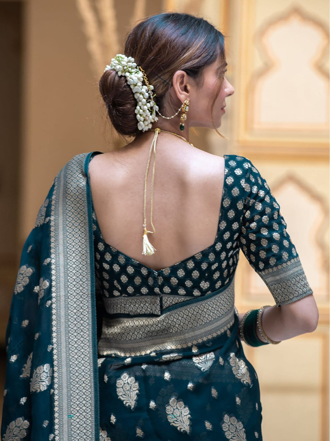 Khadi Georgette Silk