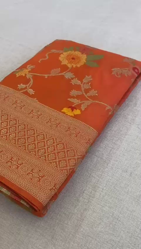 Khadi Silk Saree-Party Wear