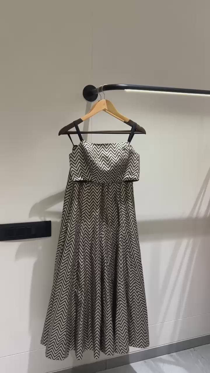 Party wear Crop top and Skirt