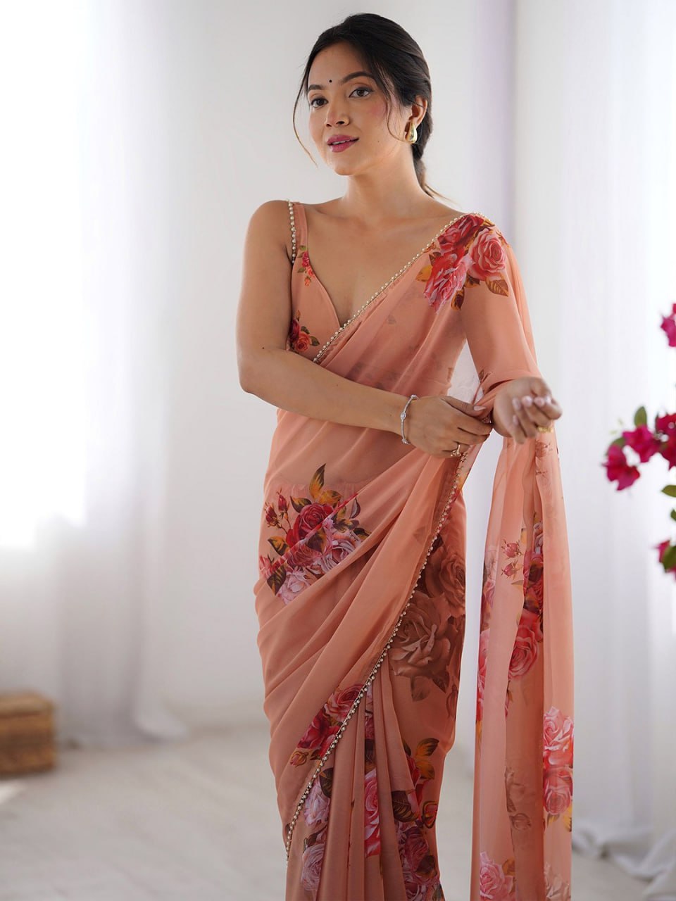Georgette saree