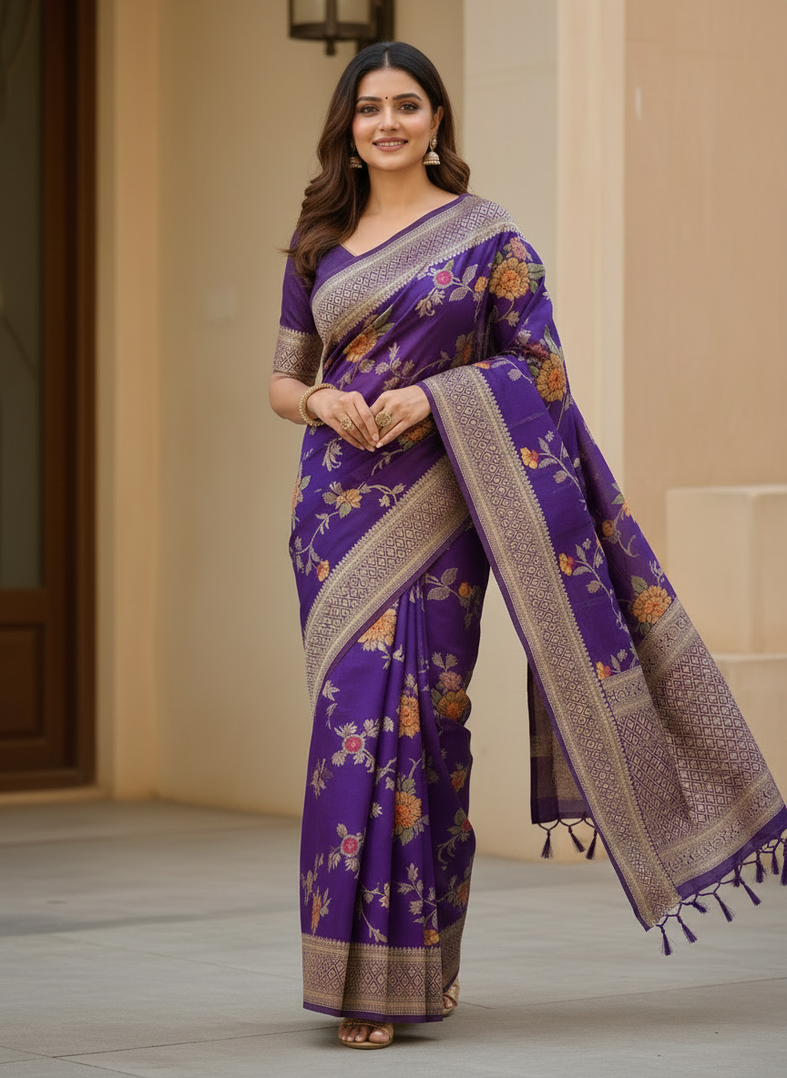 Khadi Silk Saree