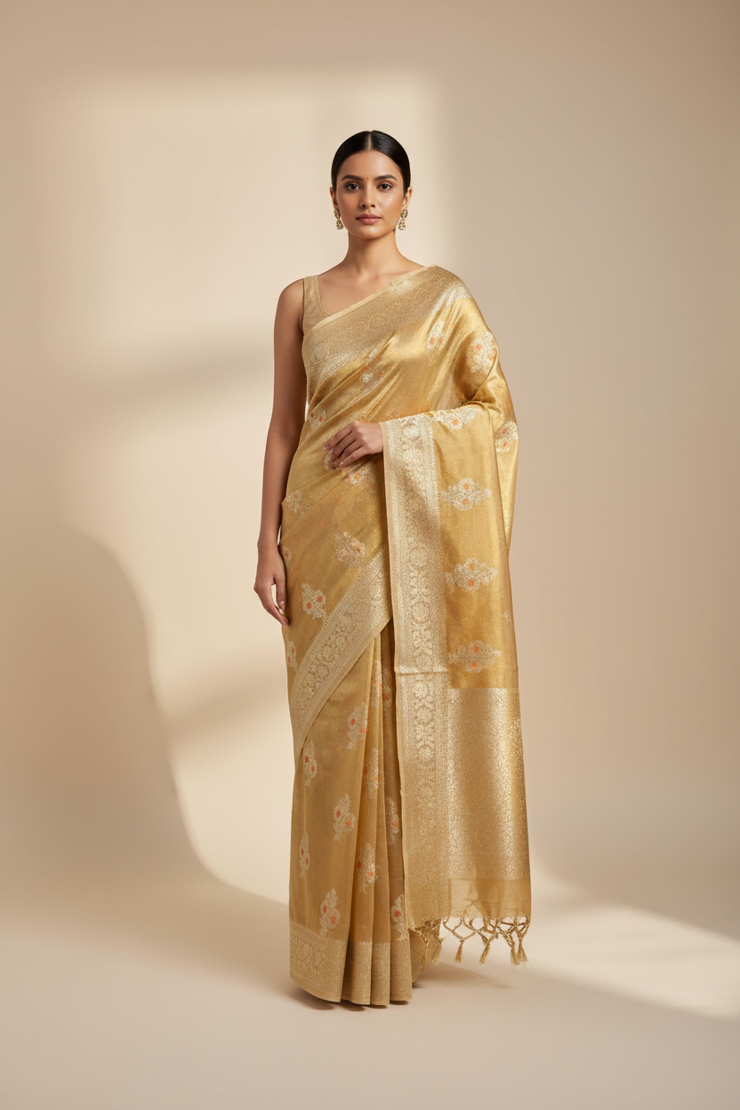 Banarasi Tissue Silk