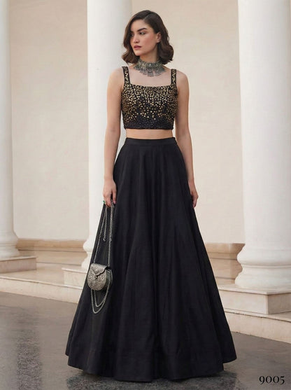 Party wear Crop top and Skirt