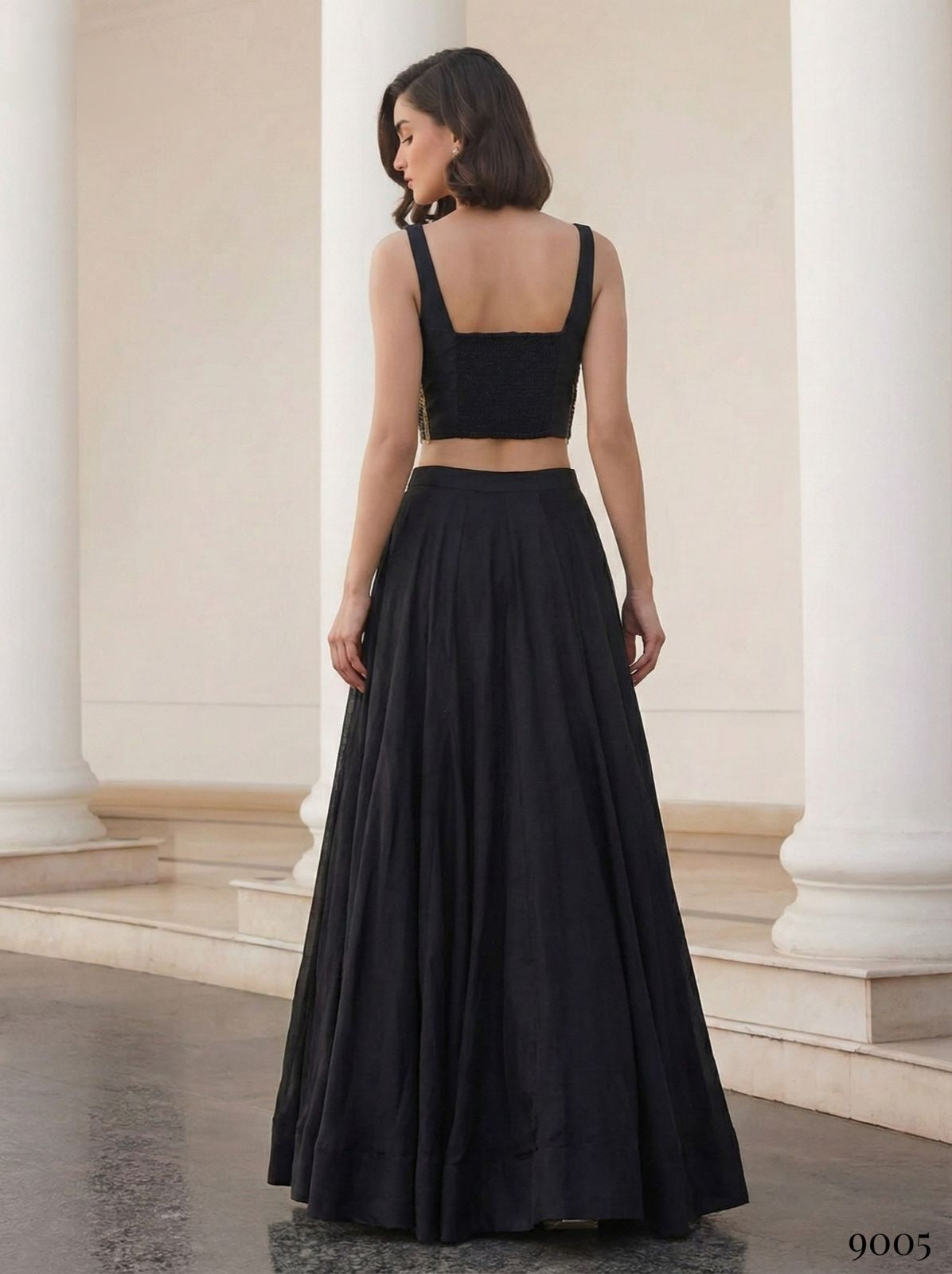 Party wear Crop top and Skirt
