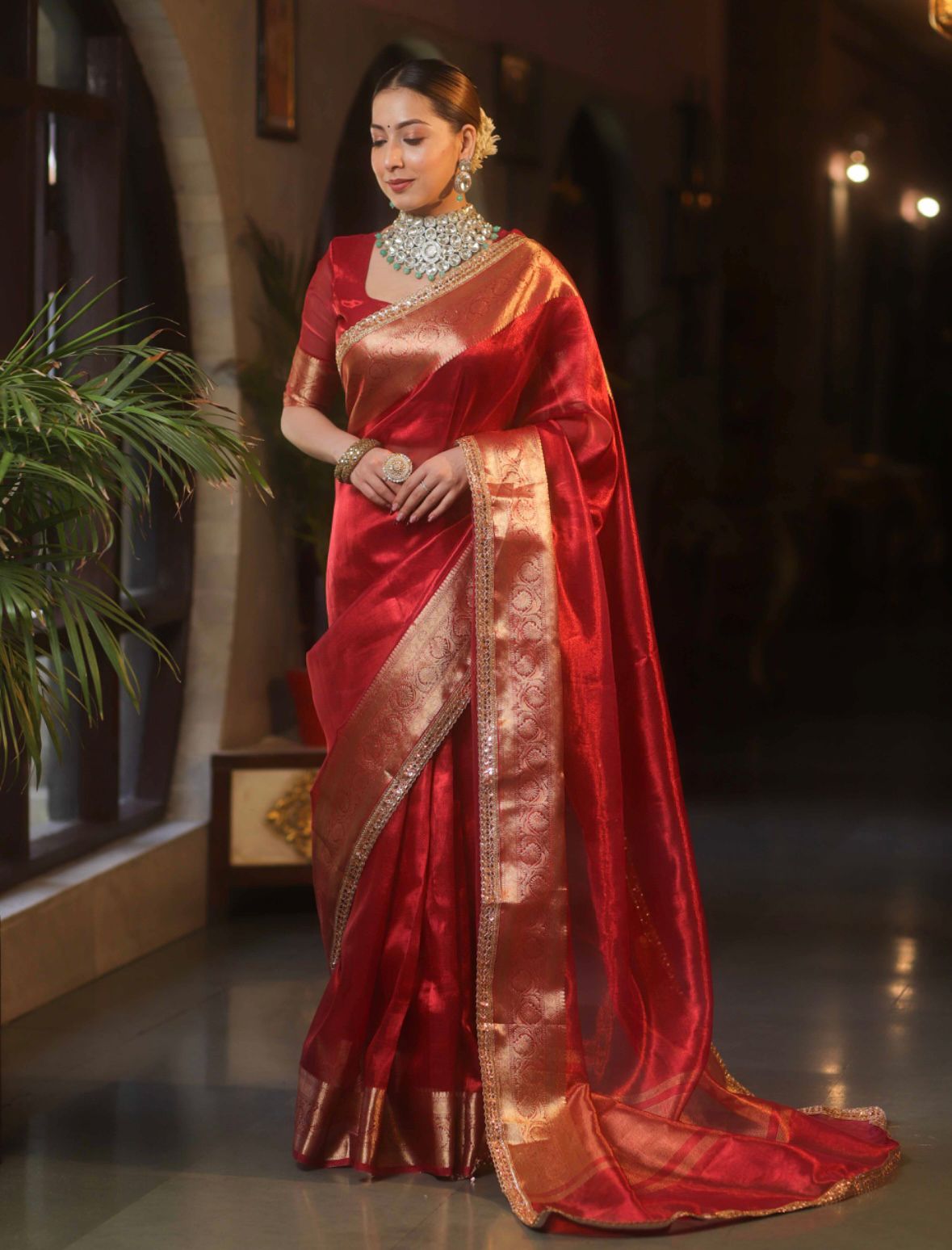 Banarasi Tissue Silk