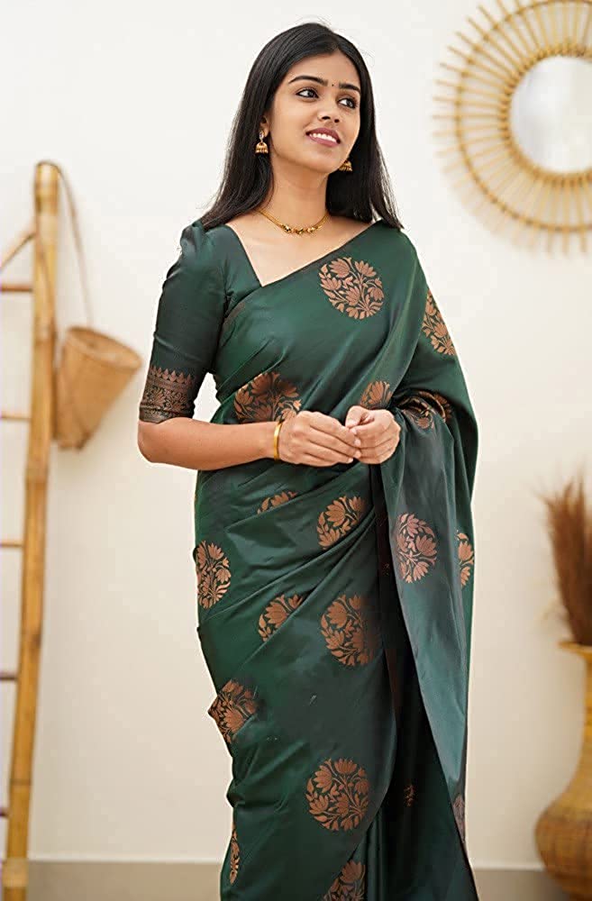 Soft litchi Silk Saree
