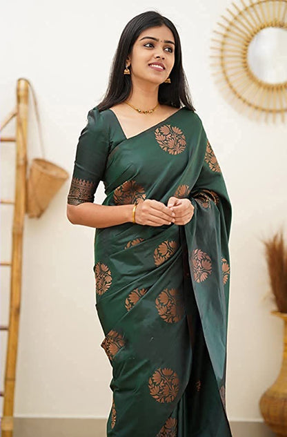 Soft litchi Silk Saree