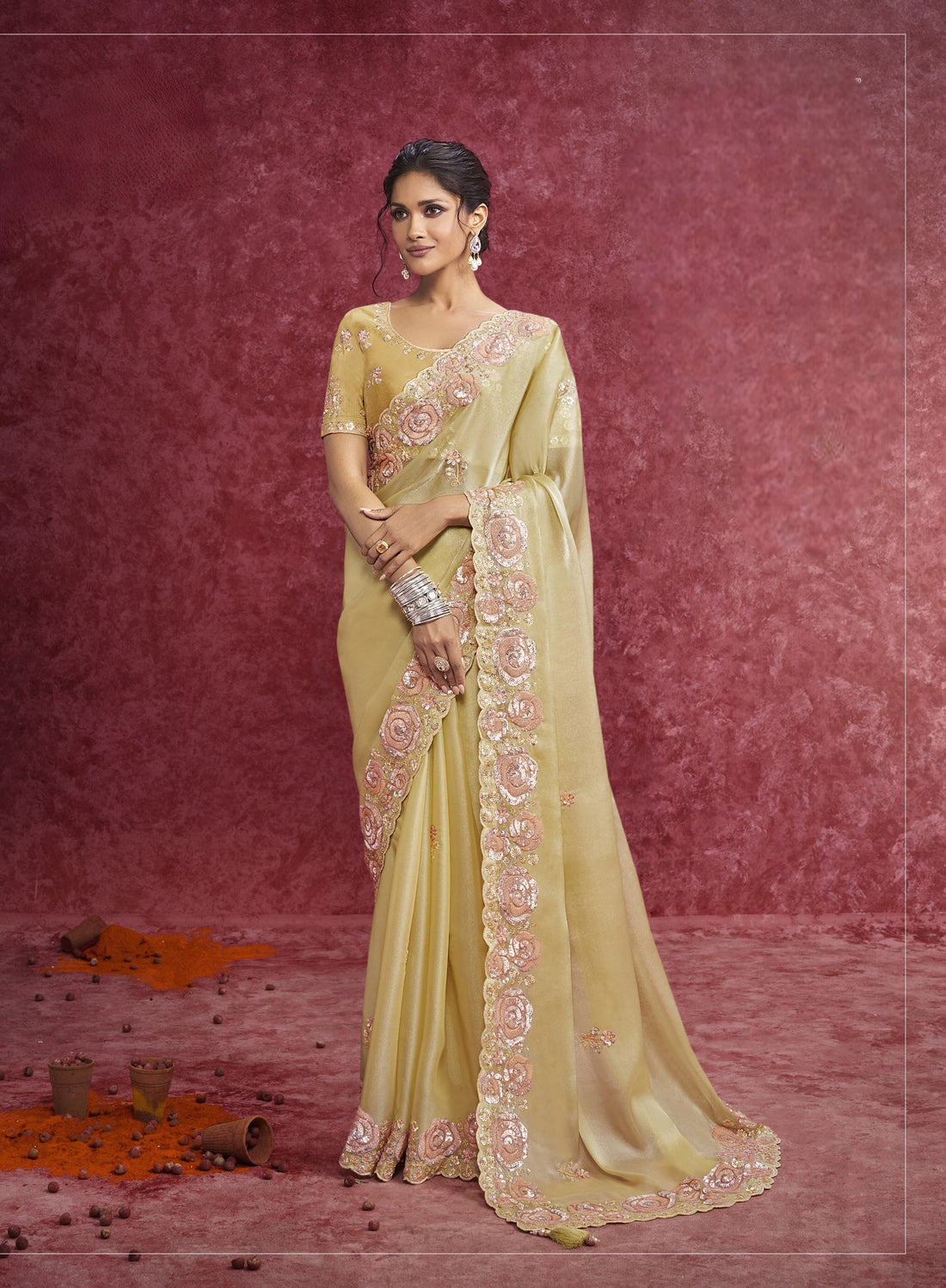 Premium wedding/Party Wear saree