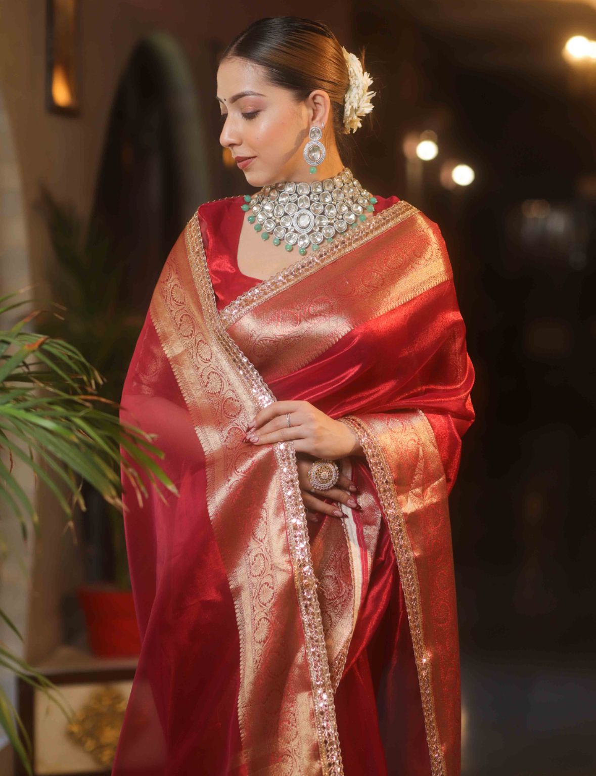 Banarasi Tissue Silk