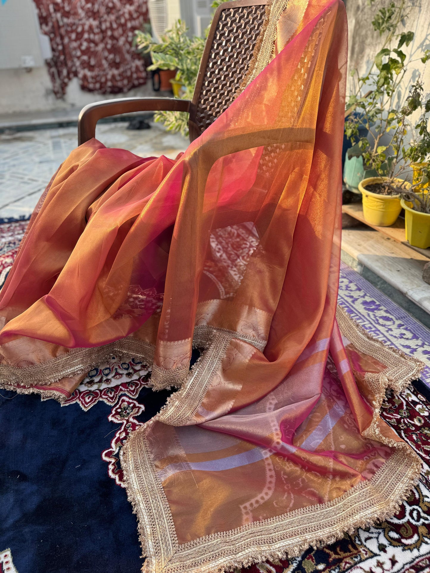 Banarasi Tissue Silk
