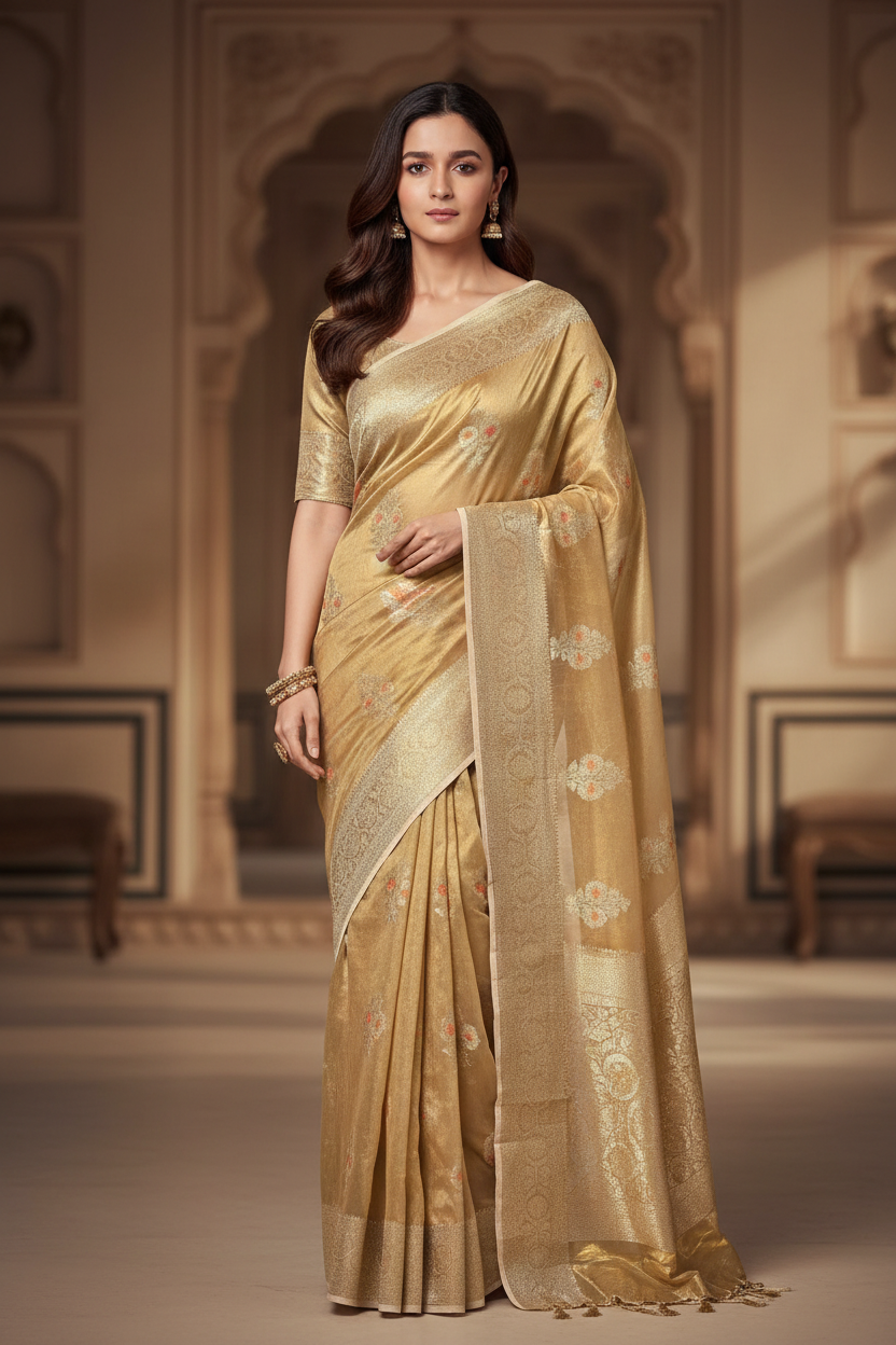 Banarasi Tissue Silk