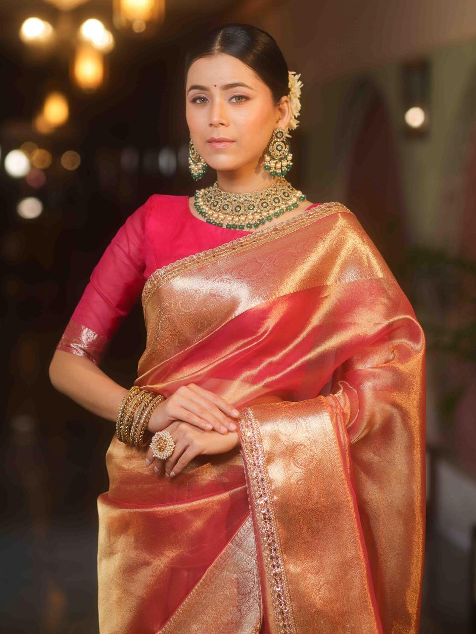 Banarasi Tissue Silk