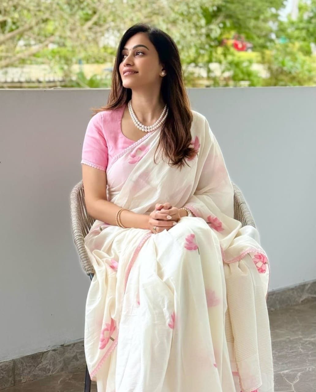 linen Cotton Saree