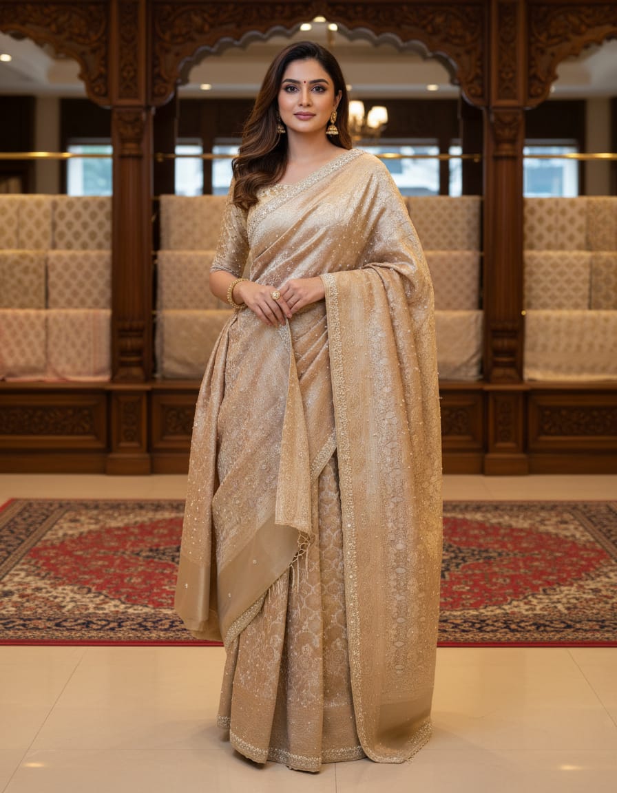 Banarasi -Tissue silk