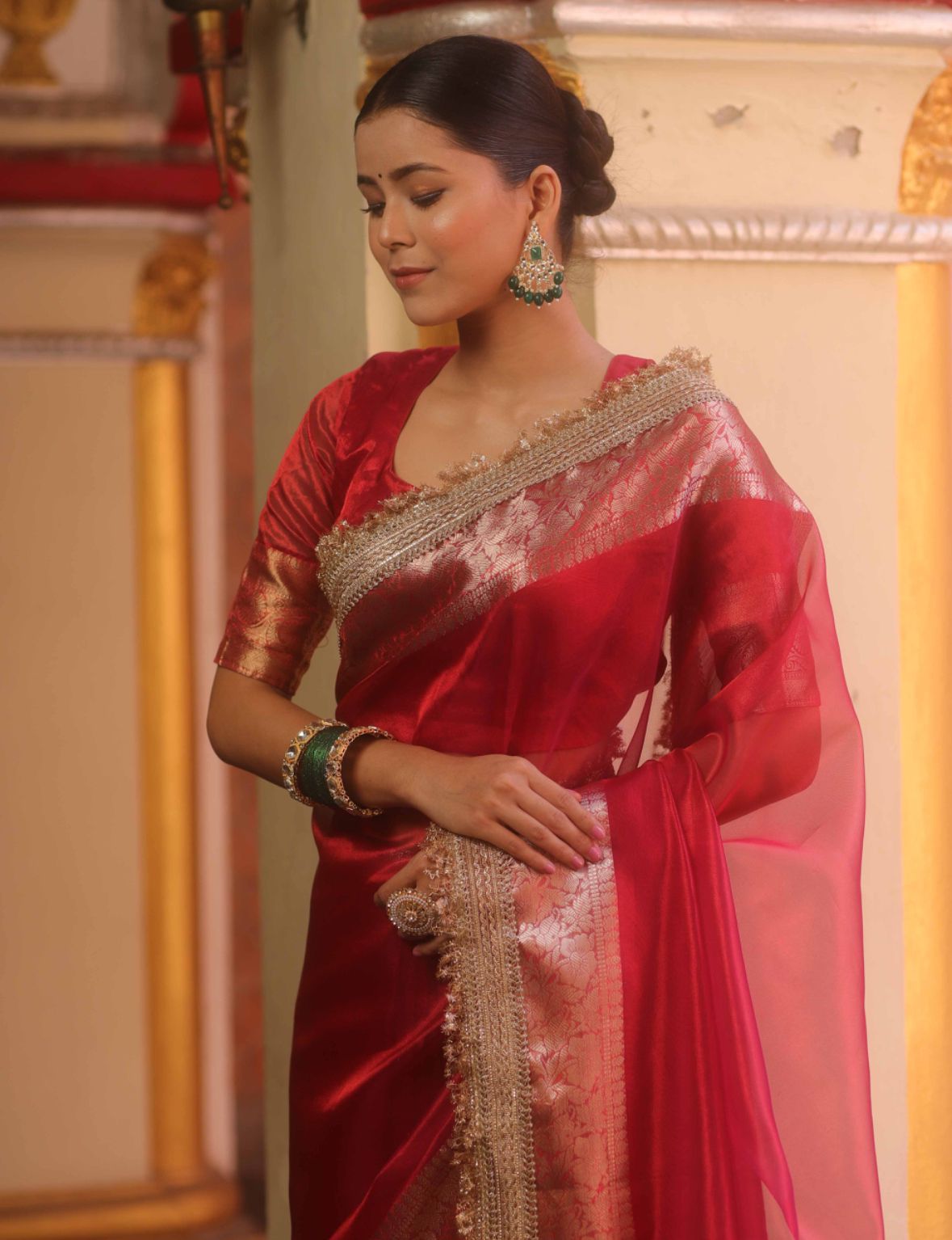 Banarasi Tissue Silk