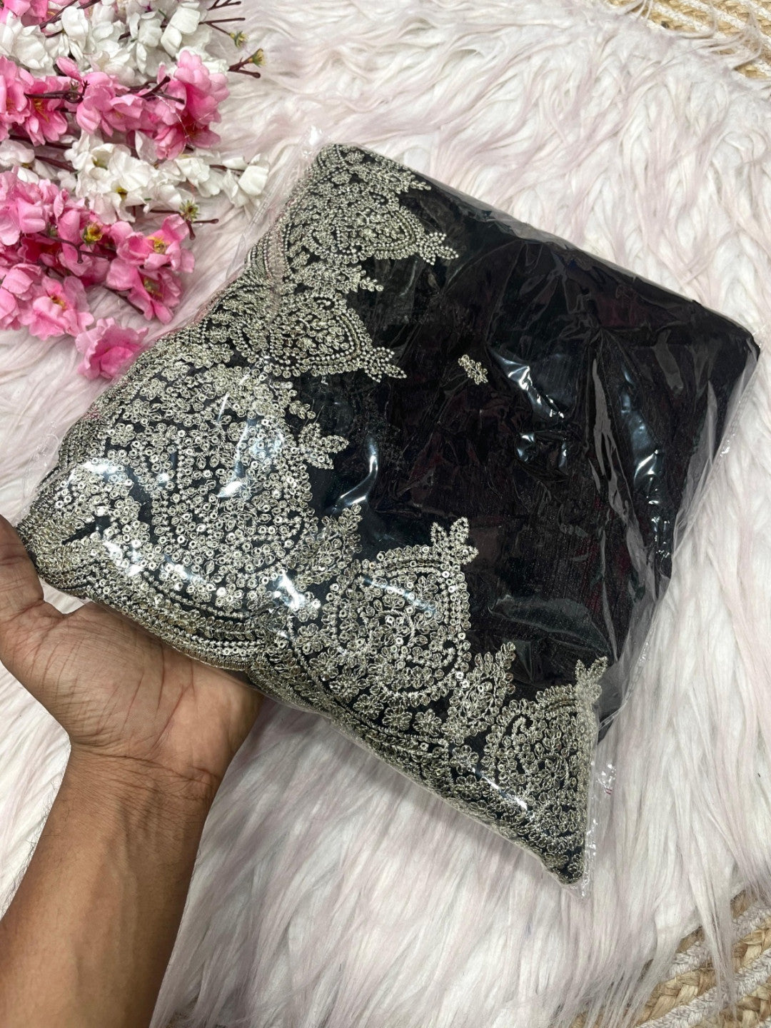 Fandy Chiffon silk saree