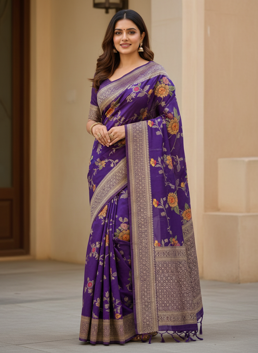 Khadi Silk Saree
