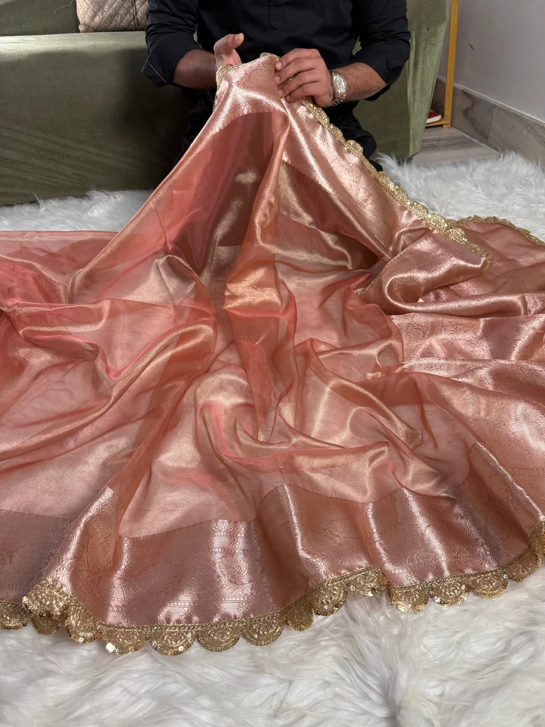 Banarasi Soft tissue silk