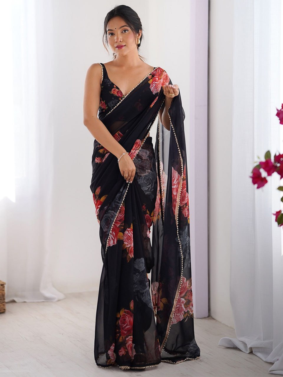 Beautiful Georgette saree