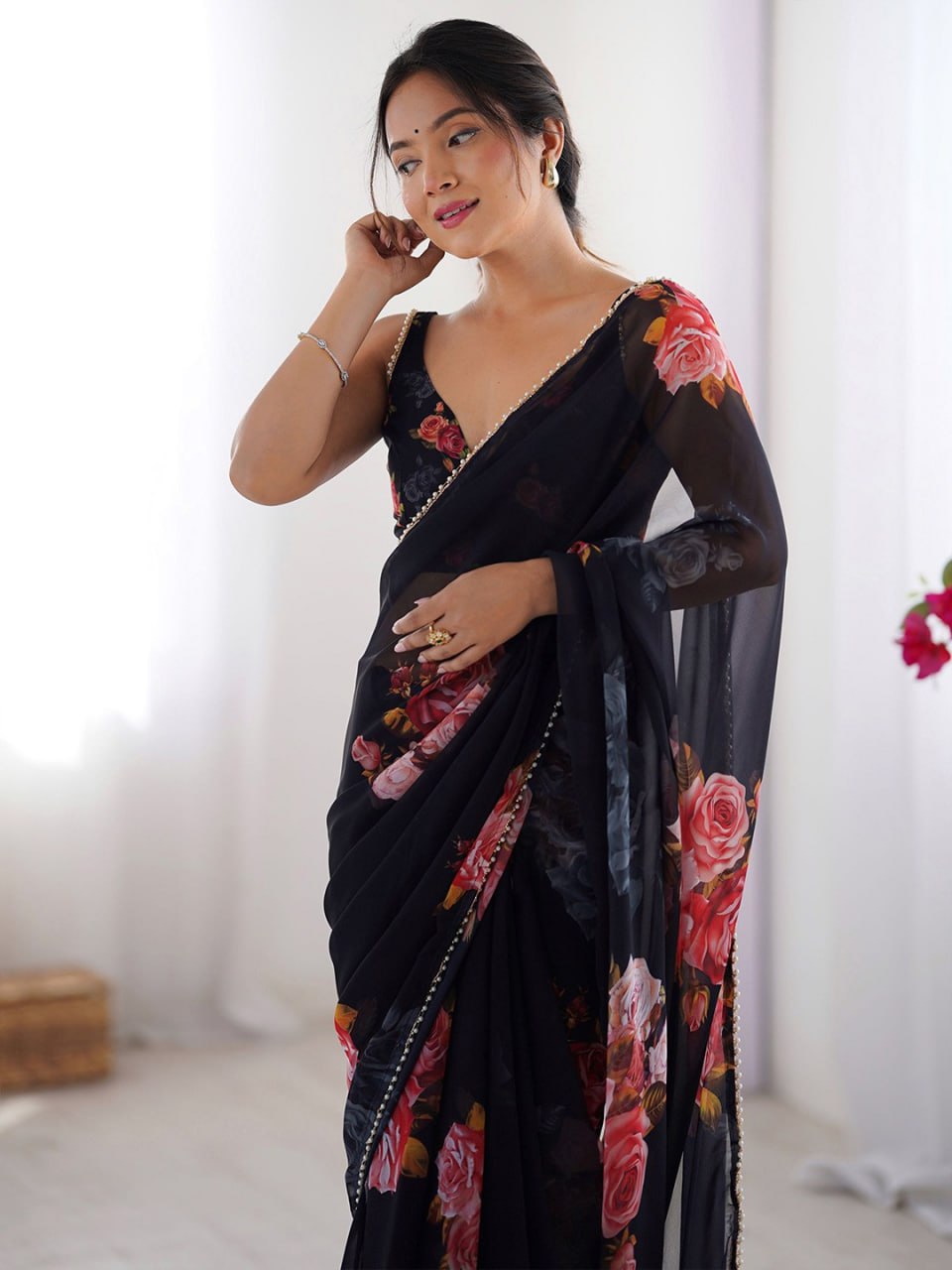 Beautiful Georgette saree