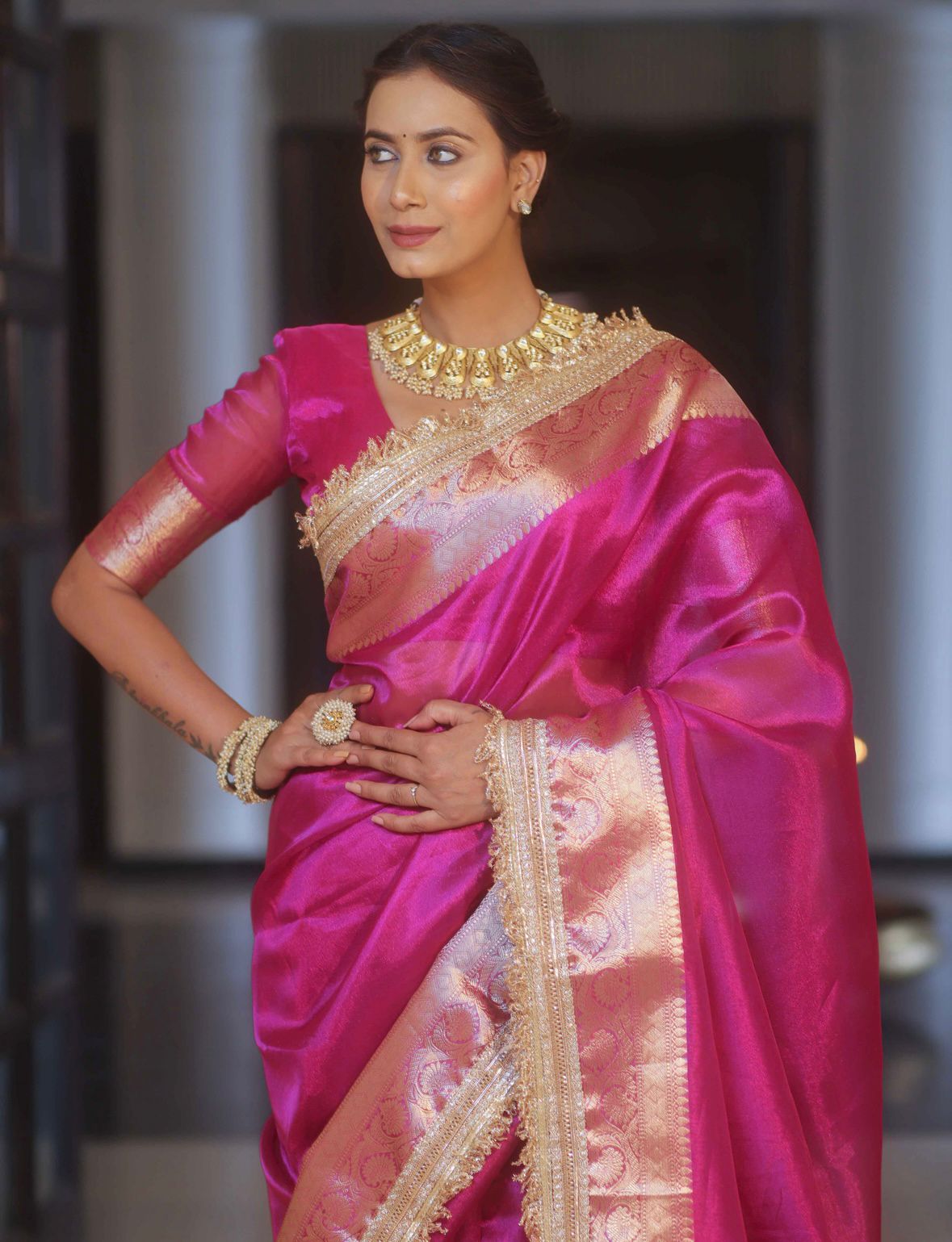 Banarasi Tissue Silk