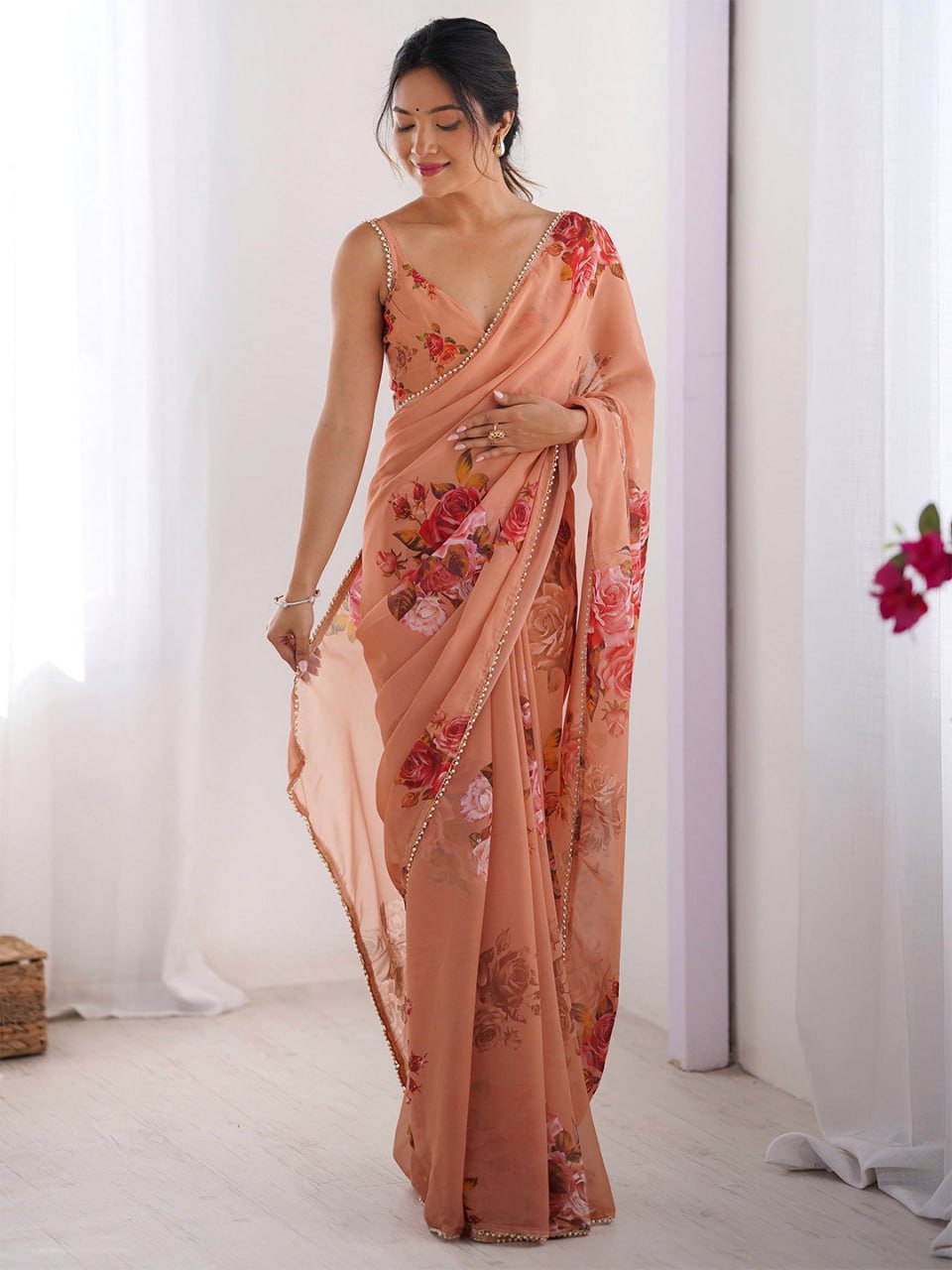 Georgette saree